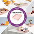 Trimming Trimming, 13 13 x1.57 Gifturbo Pink Square Decorative Tray,Serving Tray with Handles with Gold Plastic Coffee