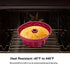 Nalchois 4 Inch Silicone Mini Bundt Cake Pan Set of 4, Nonstick BPA Free Molds for Baking, Oven Safe Fluted Tube