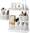 3-Tier Rotating Bathroom Counter Organizer, Vanity Tray for Makeup & Skincare, Countertop