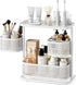 3-Tier Rotating Bathroom Counter Organizer, Vanity Tray for Makeup & Skincare, Countertop