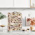 Coffee Maker Covers with Bees Pattern, Folding Dust Covers for Blender, Mixer, Juice Machine, Keep Coffee Machine Clean