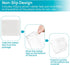 Vtopmart 25 PCS Clear Plastic Drawer Organizers Set - 4-Size Versatile Storage Bins for Bathroom, Vanity, Makeup,