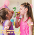 BirtDerr 30PCS What's Your Ice Cream Name, Ice Cream Decorations for Birthday Party, Sticker Name Cards for Birthday