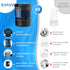 SVAVO Automatic Soap Dispenser, Wall Mount Hand Soap Dispenser, 600ml/21 fl.oz, Touchless Electric Sensor Pump