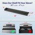 30" 4" IIIOIIIA Stove Top Magnetic Shelf for Kitchen Organization, Magnetic Spice Rack Over The Stove, Deep Spice