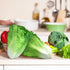 2 Lorigun Artificial Lettuce, Fake Vegetable, Artificial Vegetables for Decoration, Home Kitchen Decor, PU Vegetable