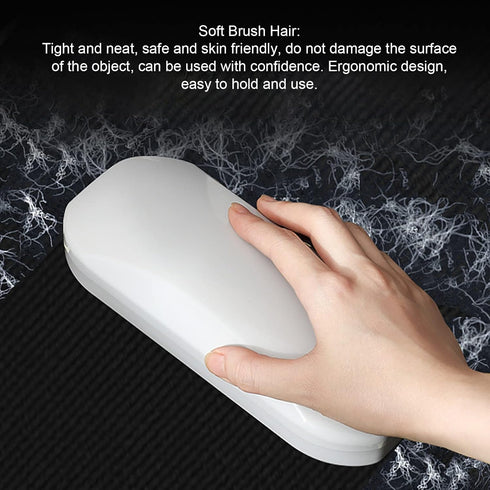 Reusable Handheld Crumb Sweeper with Soft Bristles for Cleaning Home Table, Bed Sheet, Clothes, and Sofa