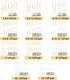Plate Hangers for The Wall, Display Wall Plate Holders, 3 Pack (8"/10"/12")