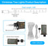 33 100LEDs 8 FT Christmas Lights Plug in,Outdoor Indoor Connectable Fairy Lights with Timer and Modes,Christmas Tree