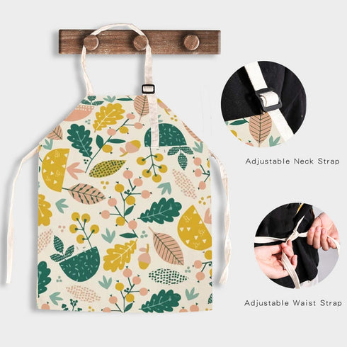 Matching Aprons for Kids and Adults - 2 PCS Mommy and Me Kitchen Cooking Aprons
