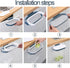 Set 2 of Trash Bag Holder Rack, Hanging Organizer Garbage Bag Holder, & Removable Lid - Multi for Kitchen Cabinet Door