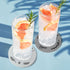 Set 6 4'' Queekay Coasters of House Warming Gifts New Home Wooden Farmhouse Drink Coasters with Holder Funny Decoration