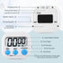 Digital Kitchen Timer 4 Pack, Magnetic Timers with Big Display and Loud Ring for Cooking, Classroom, Game