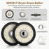 4392065 Dryer Repair Kit with 341241 Dryer Belt, 349241t, 691366, Parts for Whirlpool Kenmore Maytag Amana, Fits Model