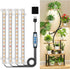Kullsinss 8 inches LED Grow Light Strips, Full Spectrum Plant Lights for