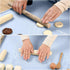 Extra Thick Silicone Pastry Mat 24"x16" - Non Stick Food Grade Dough Rolling Mat with Edge Heightening, Blue