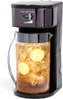 Homecraft 3-Quart Iced Coffee and Tea Maker - with Filter Basket, Flavor Enhancer, Adjustable Brew Strength