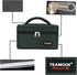 Small Lunch Bag Mini Insulated Lunch Box - Portable for Adults, Men, Women Work with Handle (Black)