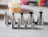 Round Piping Tip Set, 9 Stainless Steel Pastry Tips in Graduated Sizes with 20 Disposable Decorating Bags for Cupcakes,