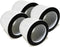 Nispira True HEPA Filter Replacement, Compatible with Rigoglioso Air Purifier GL-2109, 4 Packs