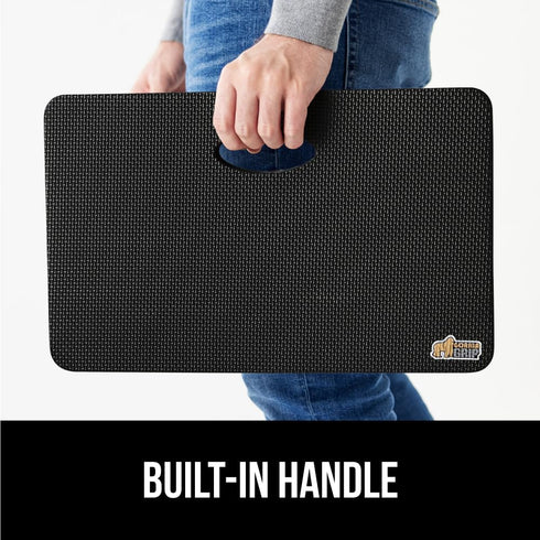 17.5x11, GORILLA GRIP Extra Thick Patent Pending Supportive Foam Kneeling Pad, Large Cushion Knee Pads for Gardening