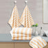 18-Piece Set 6 6 6 Microfiber Bath Towels - Bath Sheet, Hand Towels, Washcloths, Soft, Highly Absorbent Bathroom Towel