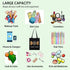FOTAP Dog Park Tote Bag - Perfect for Dog Owners