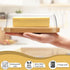 Butter Dish with Lid, Bamboo Butter Holder, Butter Container Holds for East/West Coast Butter, Dishwasher Safe