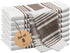 Urban Villa Cotton Dish Cloth Set of 8, Highly Absorbent Super Soft
