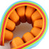 10 Cavity Long Stick Silicone Candy Chocolate Molds for Chocolate Gummy Candy Caramel, Set of 4