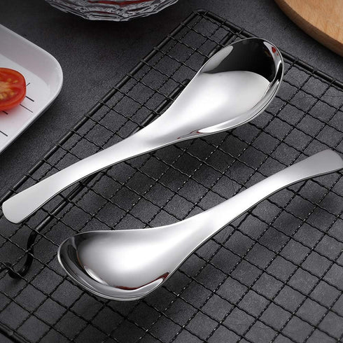 Stainless Steel Spoon Set of 4, Light Weight, Small Size, Suitable for Toddlers