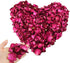 150 Grams/5.3 OZ Natural Dried Red Rose Flower Petals for Wedding Decoration, Bath, Crafts Accessories