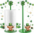 Namalu St. Patricks Day Highland Cow Paper Towel Holder Shamrock Highland Cow