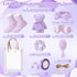 Shyyween 143 Set Pcs Shower Party Prizes for Game Winners, Guests Party Favors with Towels Socks Hair Bands Combs Eye