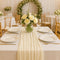 6 Pack Beige 10FT Cheesecloth Table Runner 120 Inch Soft Gauze Boho