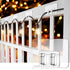 TEZOP 30Pcs Hooks for Outdoor String Lights Clips, Heavy Duty Adhesive Light Hooks