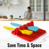 Zulay Kitchen Silicone Utensil Rest with Drip Pad - BPA-Free Heat-Resistant Spoon Holder for Kitchen