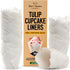 Tulip Cupcake Liners, 150pcs Muffin Liners for Baking by Baker’s Signature, Sturdy Greaseproof Parchment Cups