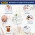 24x48 Inch Clear Table Cover Protector for Kitchen Dining Room Wood Furniture Plastic Tablecloth Protector Easy Clean