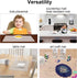 Thick Silicone Counter Mat, Large 23.4" by 15.6", Heat Resistant Mat for Kitchen Table and Countertop Protector
