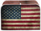 Mumeson American Flag Print Toaster Cover, 4 Slice Dustproof Covers, Stain Resistant Bakeware Protection Decor