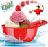 Baseball Helmet Ice Cream Snack Bowl 8 oz Mini Bowls, Kids Helmet Cups for Party (Multi Colors, 18 Pack)