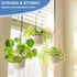 ADIIL 16 Pcs S Hooks for Hanging, Heavy Duty Metal S Shaped Closet Hooks for Plants Kitchen Utensils Bags