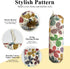 Plastic Bag Holder, Wall Mount Plastic Bag Organizer Dispenser, Heavy Duty Grocery Bag Storage Holder, Hanging Shopping Bag Holder for Home Kitchen Camper (Multicolor Butterfly)