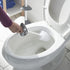 2-Piece, Clorox Covered Toilet Brush and Caddy with Splash Guard & Non-Skid Base, White