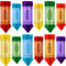 12 Pcs Crayon Pencil Hanging Honeycomb, Welcome Back to School Classroom Decorations