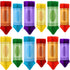 12 Pcs Crayon Pencil Hanging Honeycomb, Welcome Back to School Classroom Decorations