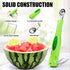 Premium 3 in 1 Watermelon Cutter Slicer Tool - Foldable Stainless Steel Fruit Cutter for Kitchen Gadgets