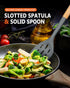Pack of 3 Silicone Spatula - Non Stick Cooking Utensil Set - Wooden Handle Kitchen Turner for Baking
