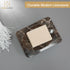 Natural Marble Soap Dish, Rectangle Emperador Dark Jewelry Dish, Dark Brown Style Shower Soap Holder, Modern Stone